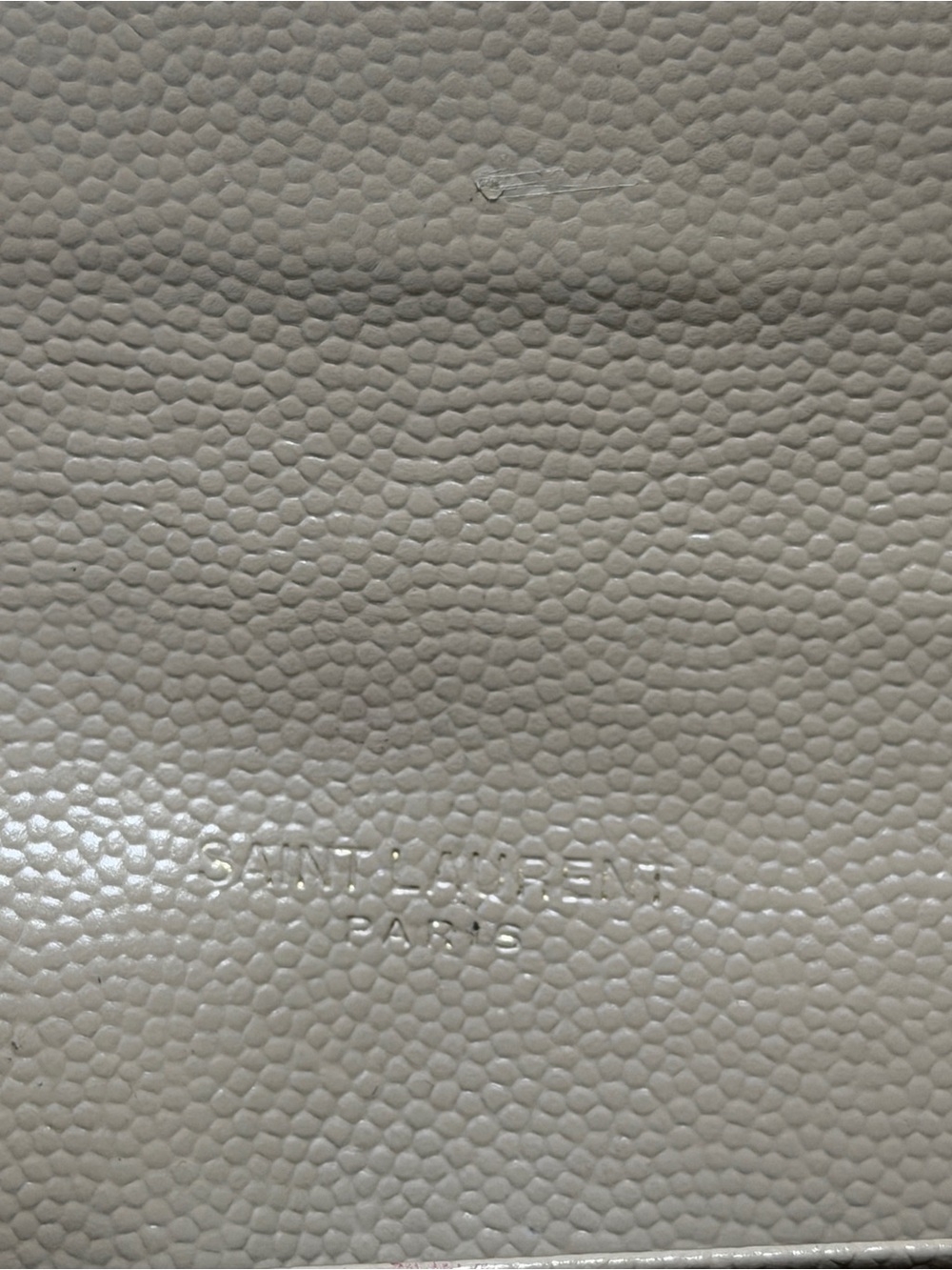 Yves Saint Laurent Taupe Quilted Leather Envelope Clutch - Picture 11 of 12